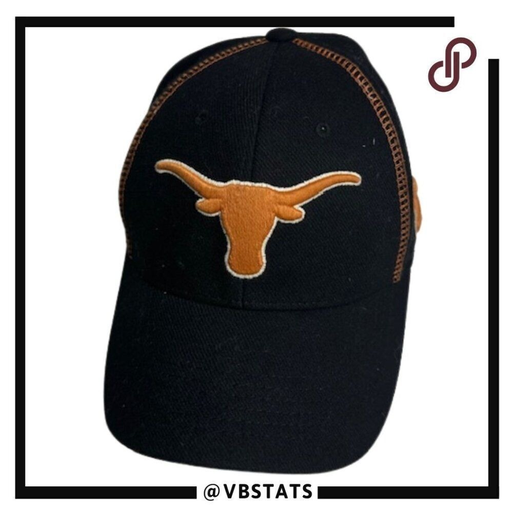 Texas Longhorns Baseball Cap OSFA Black Orange University of Texas NCAA‎